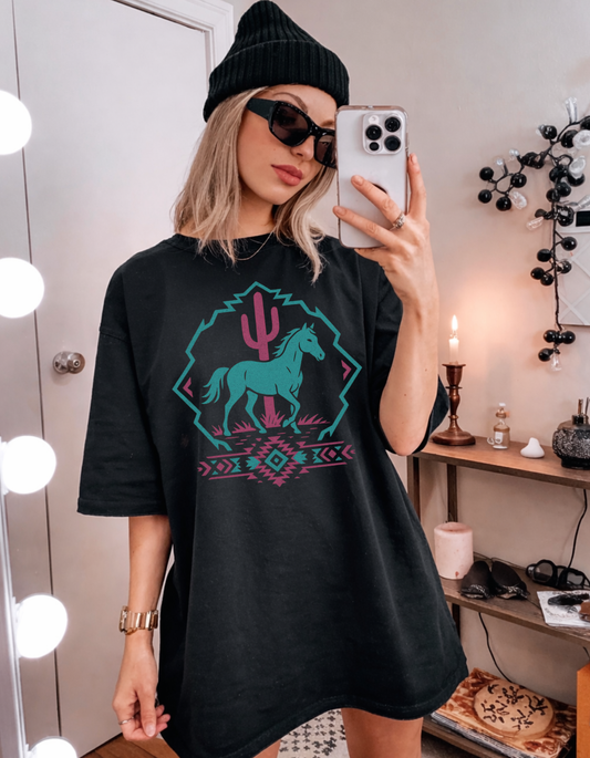 Western Horse Graphic Tee