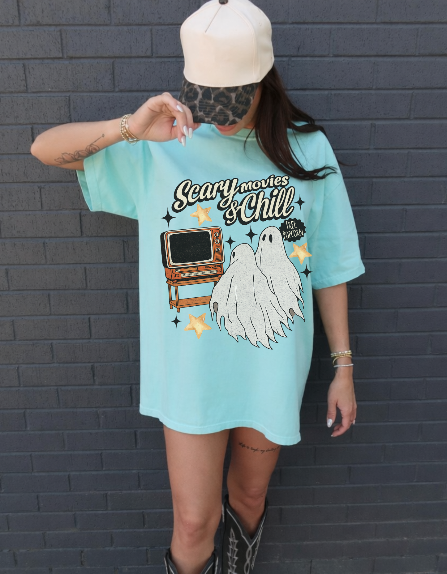 Scary movies and Chill Tee