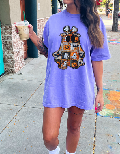 Patchwork Ghost Graphic Tee
