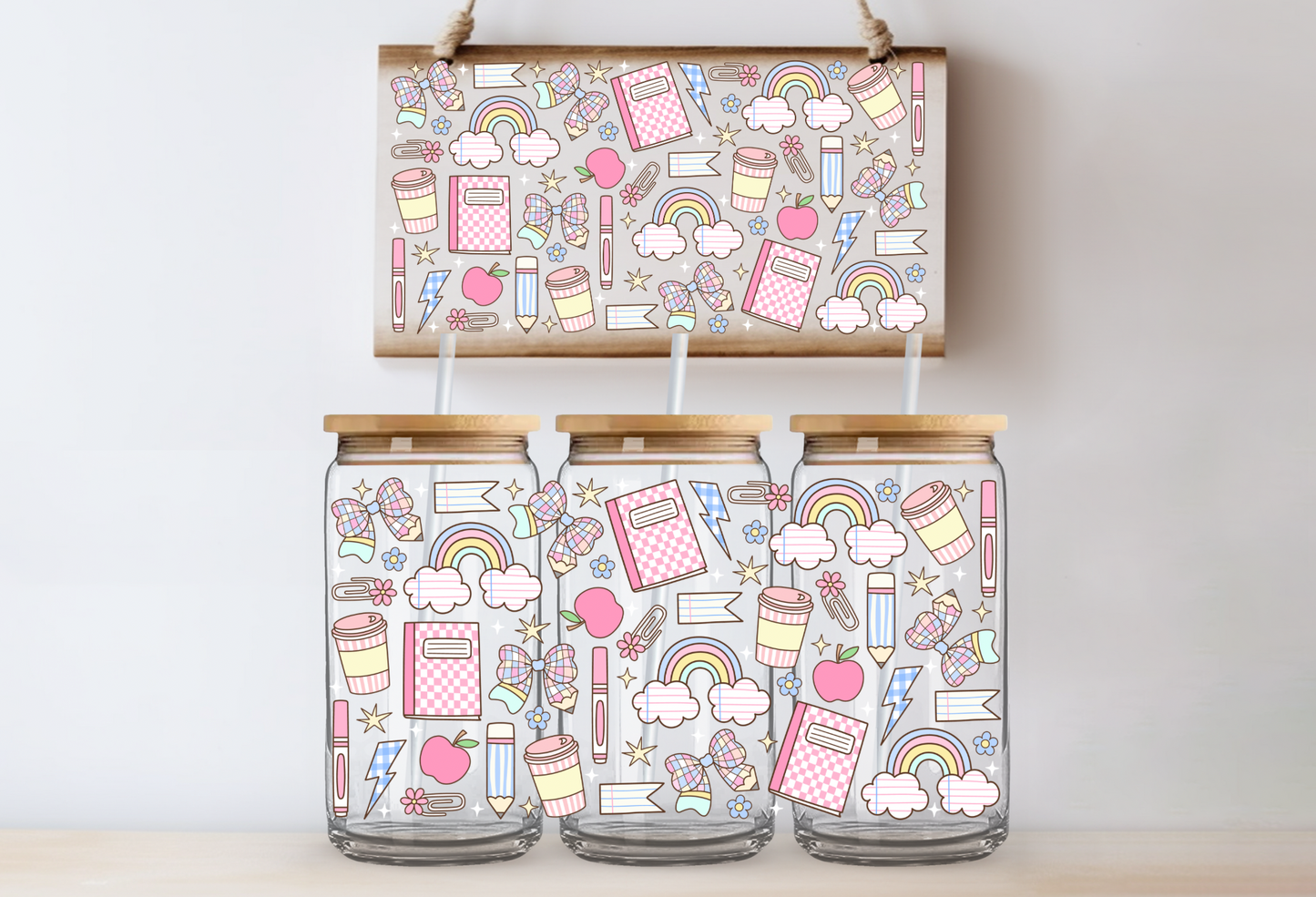 Glass cups