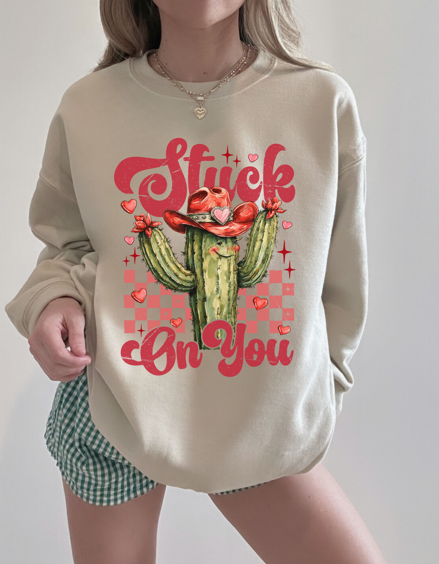 Stuck on You Crewneck sweater