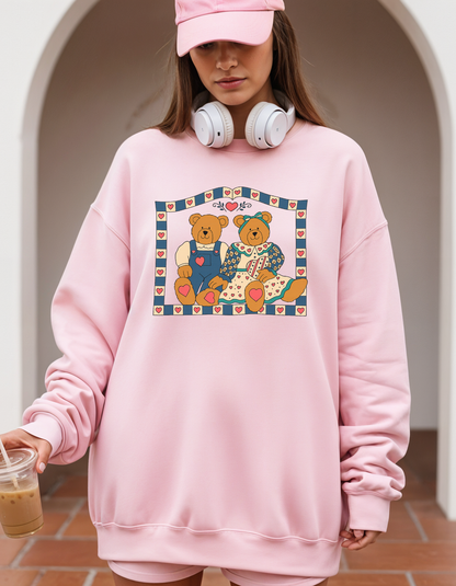 Vintage Thrift Bears Crewneck Sweater