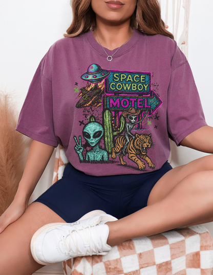 Space Cowboy Motel Graphic Tee