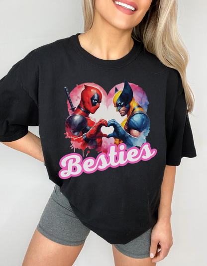 Deadpool x Wolverine besties tee