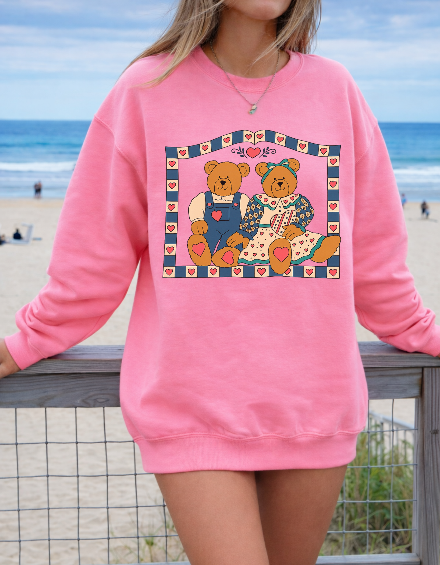 Vintage Thrift Bears Crewneck Sweater