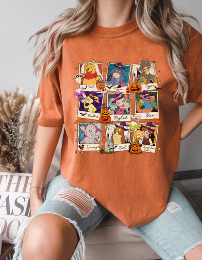 Spooky Pooh and friends tee