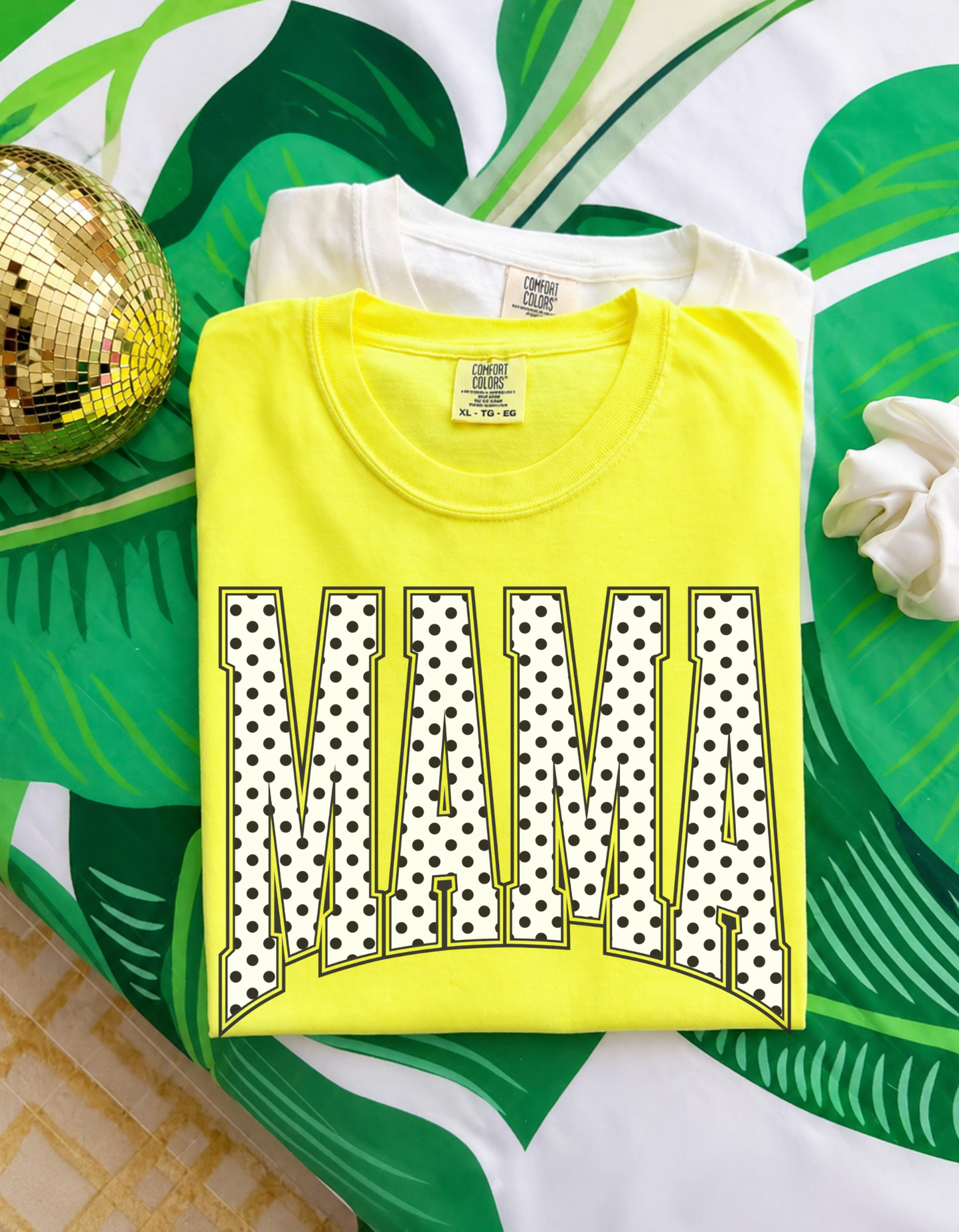 Polka dot Mama Tee