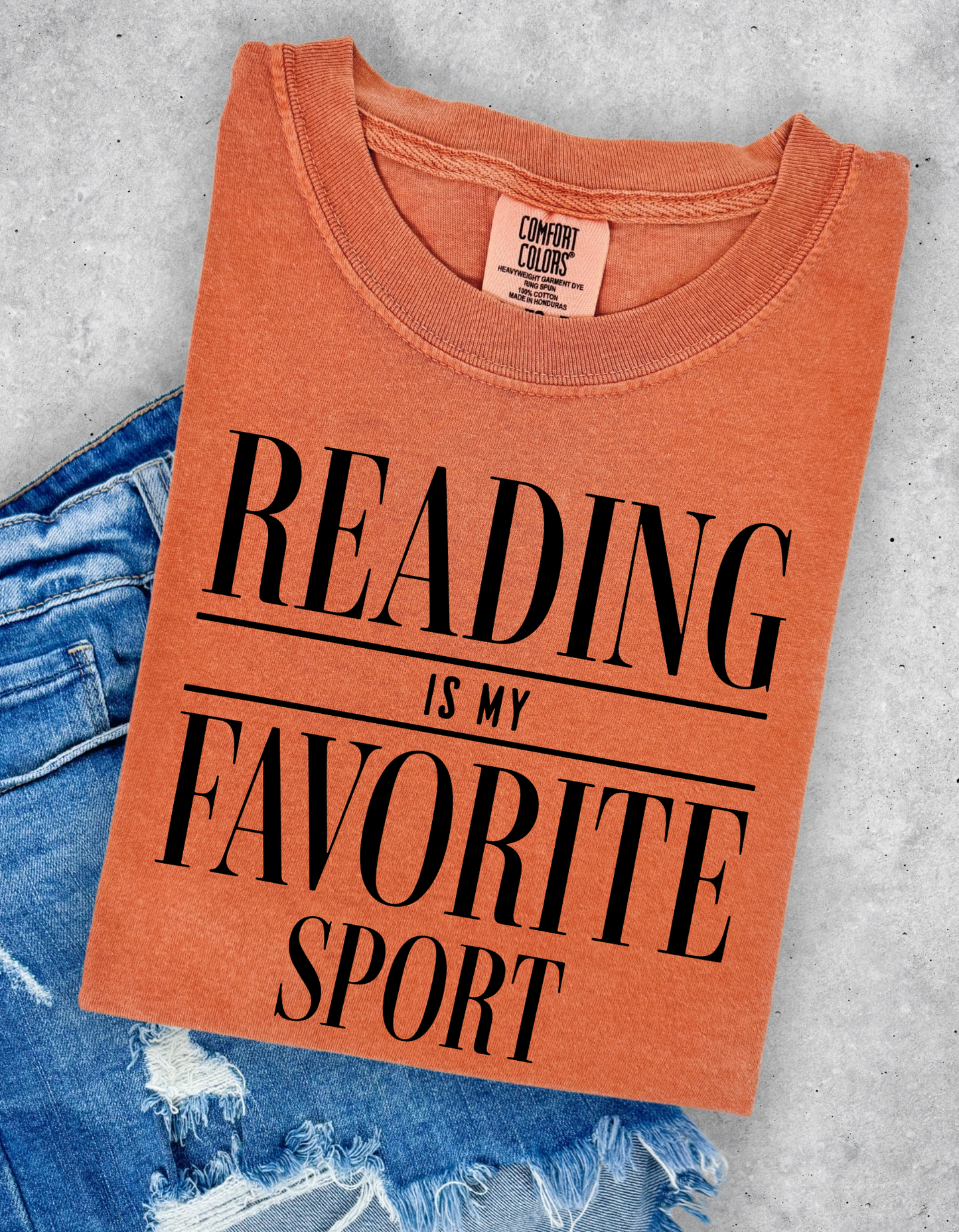 Reading is my Favorite Sport Tshirt