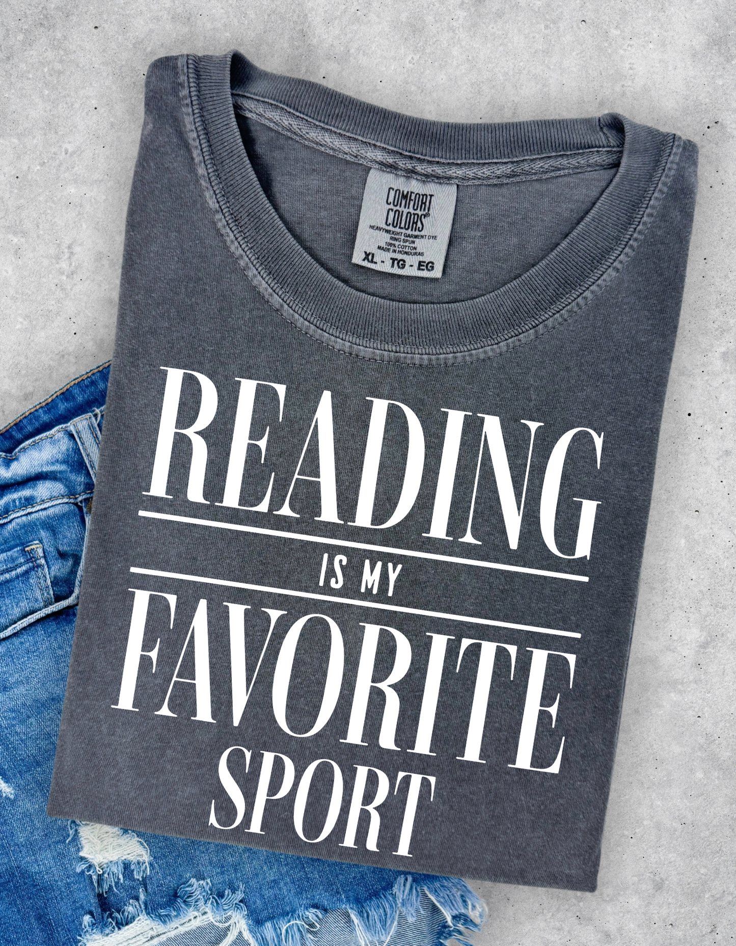 Reading is my Favorite Sport Tshirt