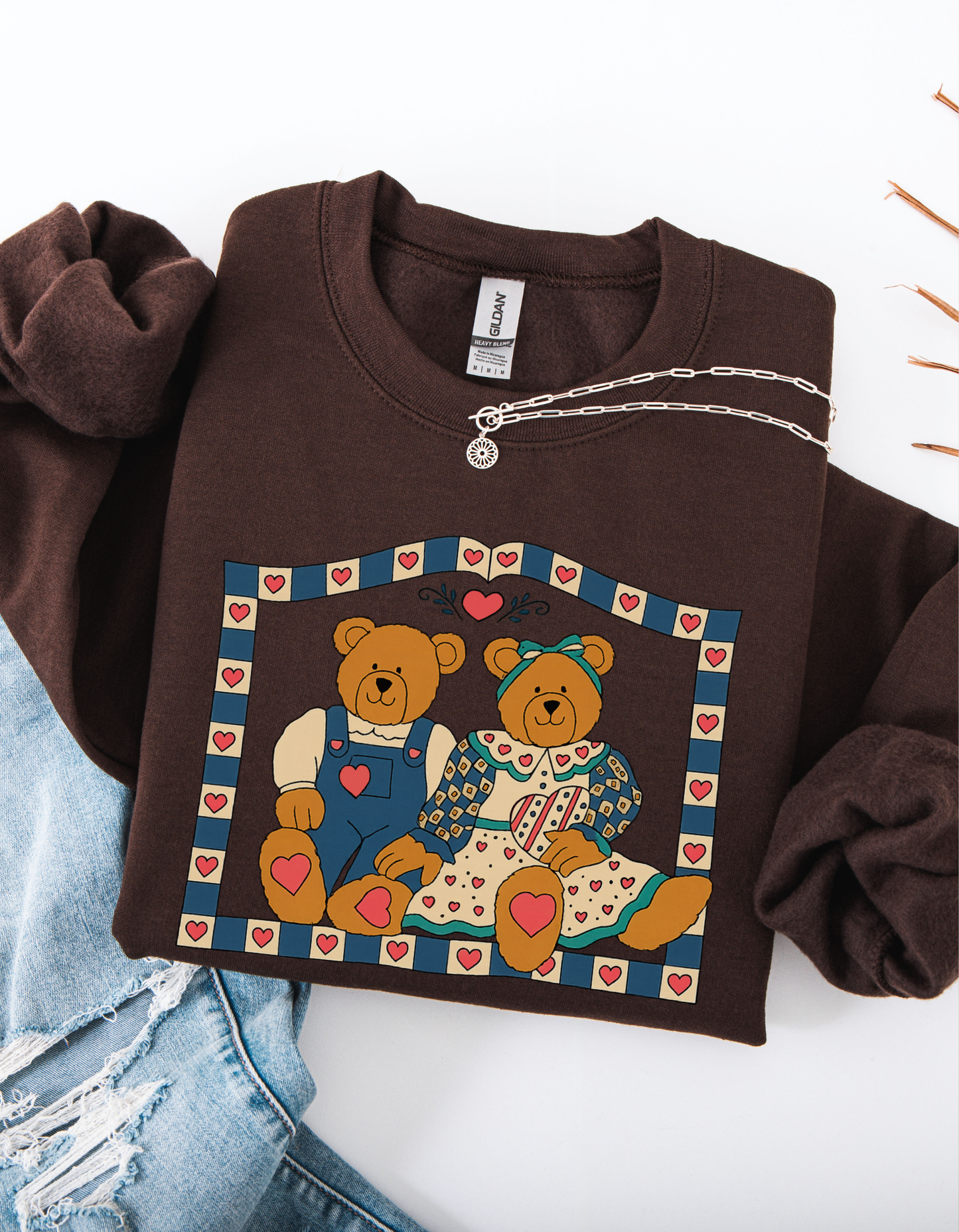 Vintage Thrift Bears Crewneck Sweater
