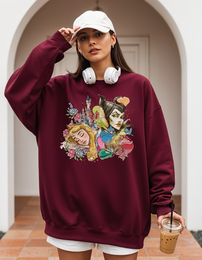(Pre-order) Sleeping Beauty Crewneck Sweater