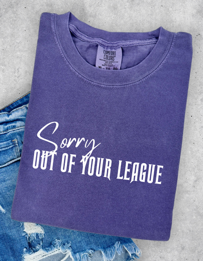 Out of your League Graphic Tee