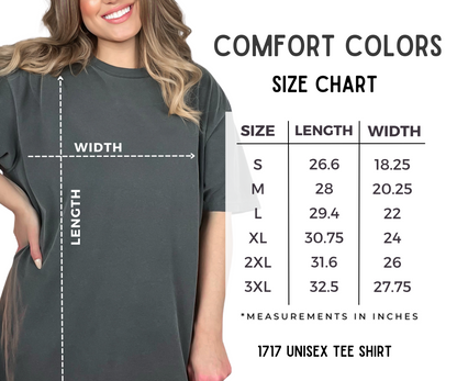 Neon blue mama tee