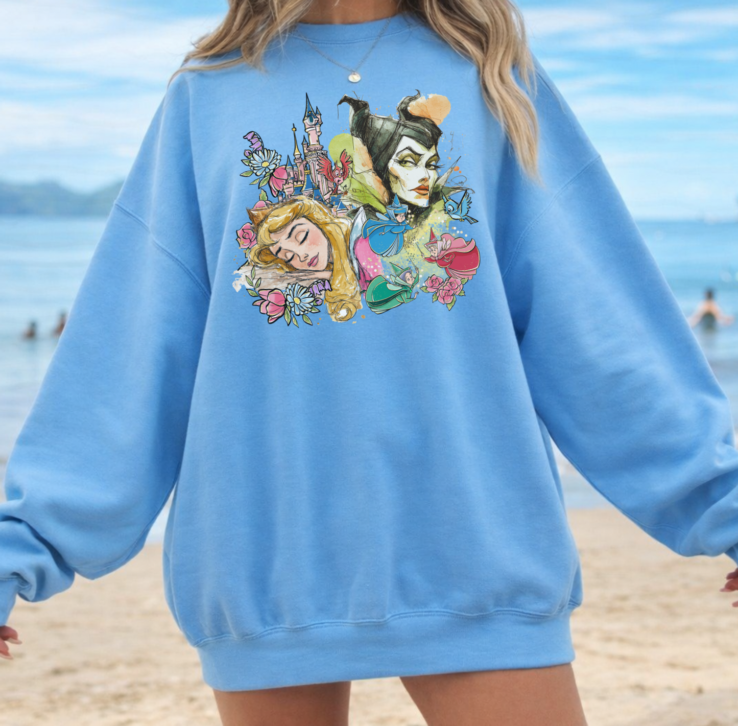 (Pre-order) Sleeping Beauty Crewneck Sweater
