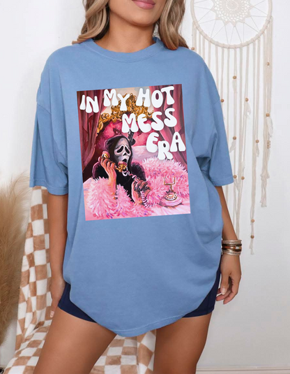 Hot Mess Era Ghostface Graphic Tee