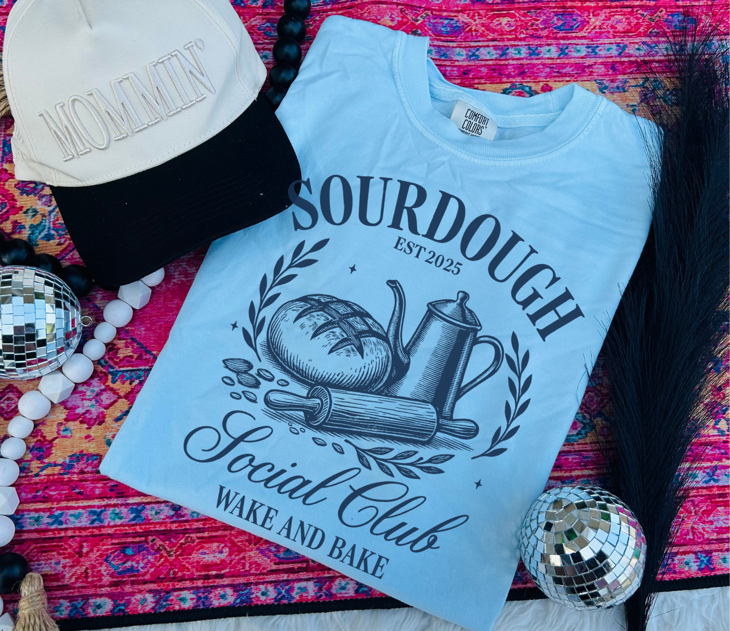Sourdough social club graphic tees