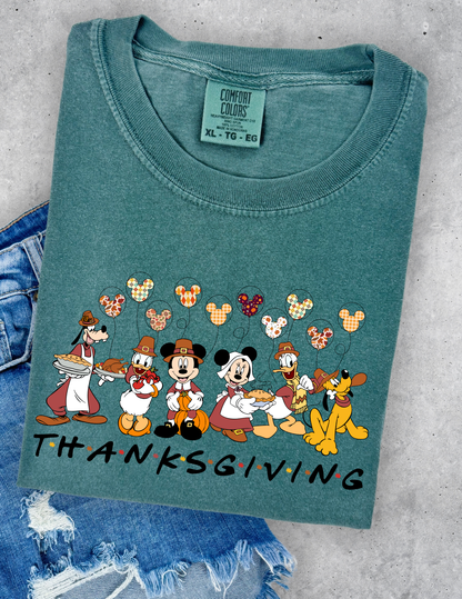 Mickey & friends Thanksgiving Tshirt