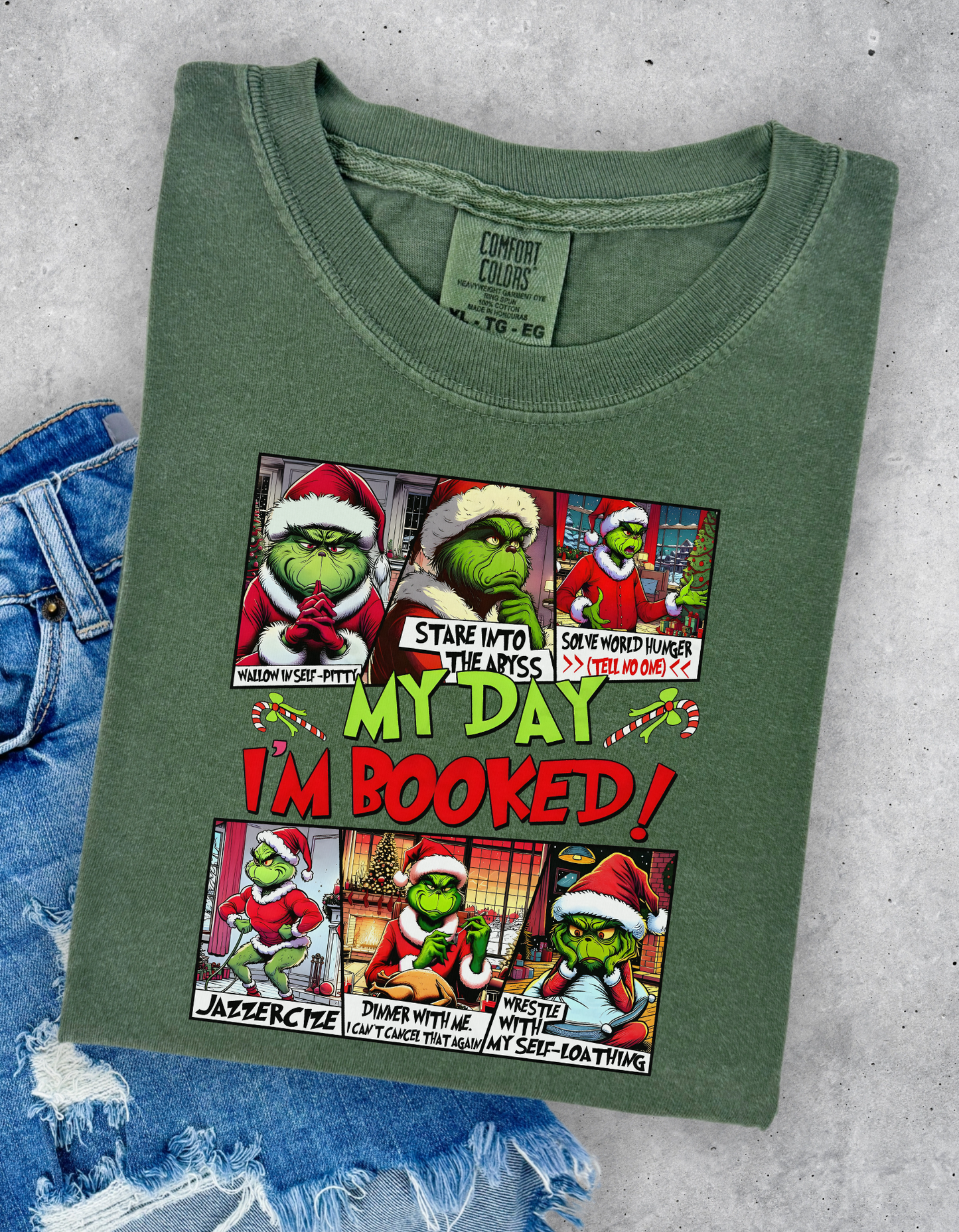 My day is booked graphic tshirt