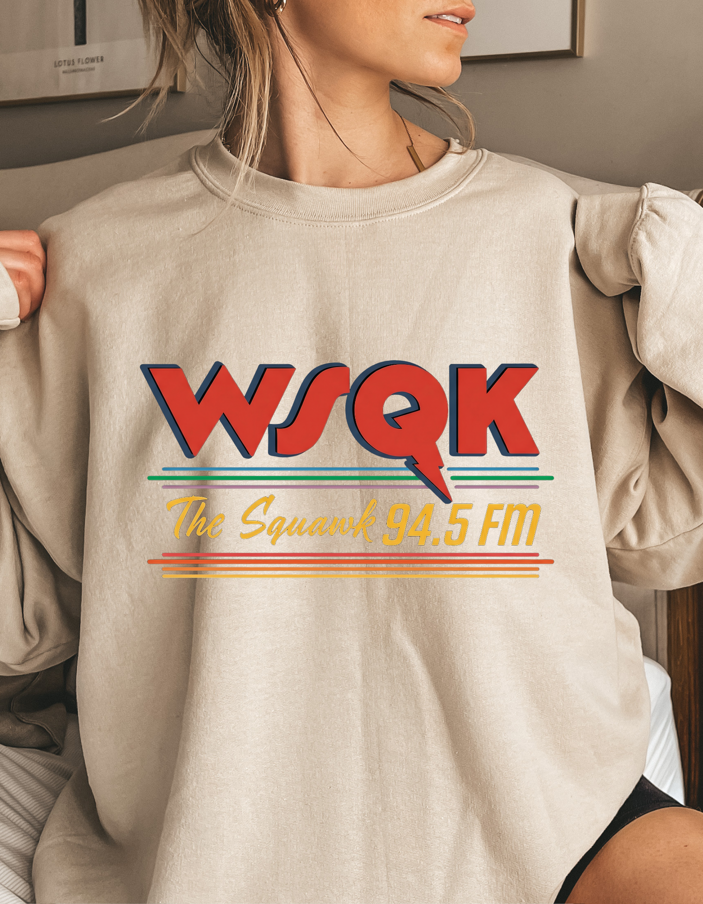 WSQK Crewneck sweater