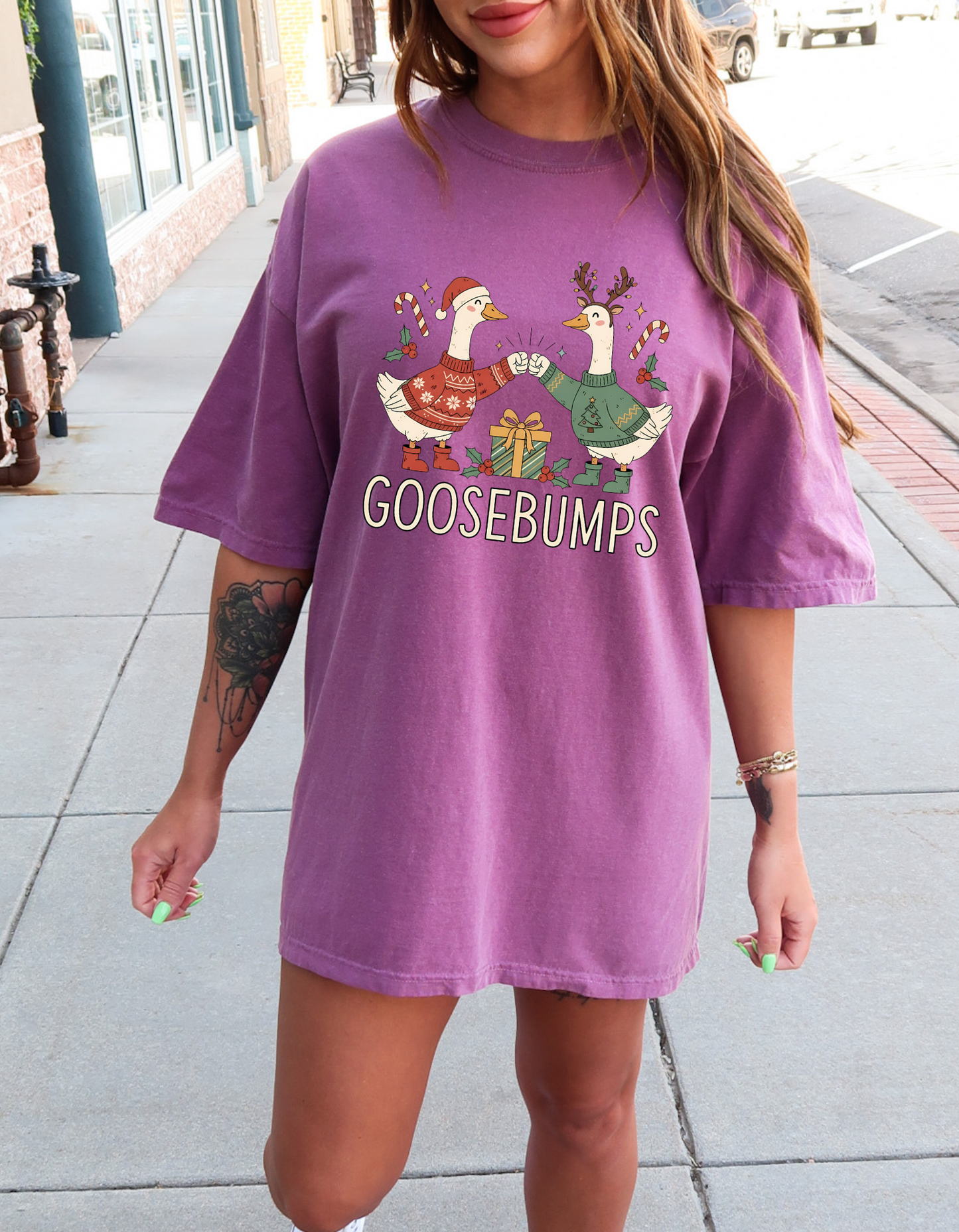 Christmas Goosebumps Graphic Tshirt