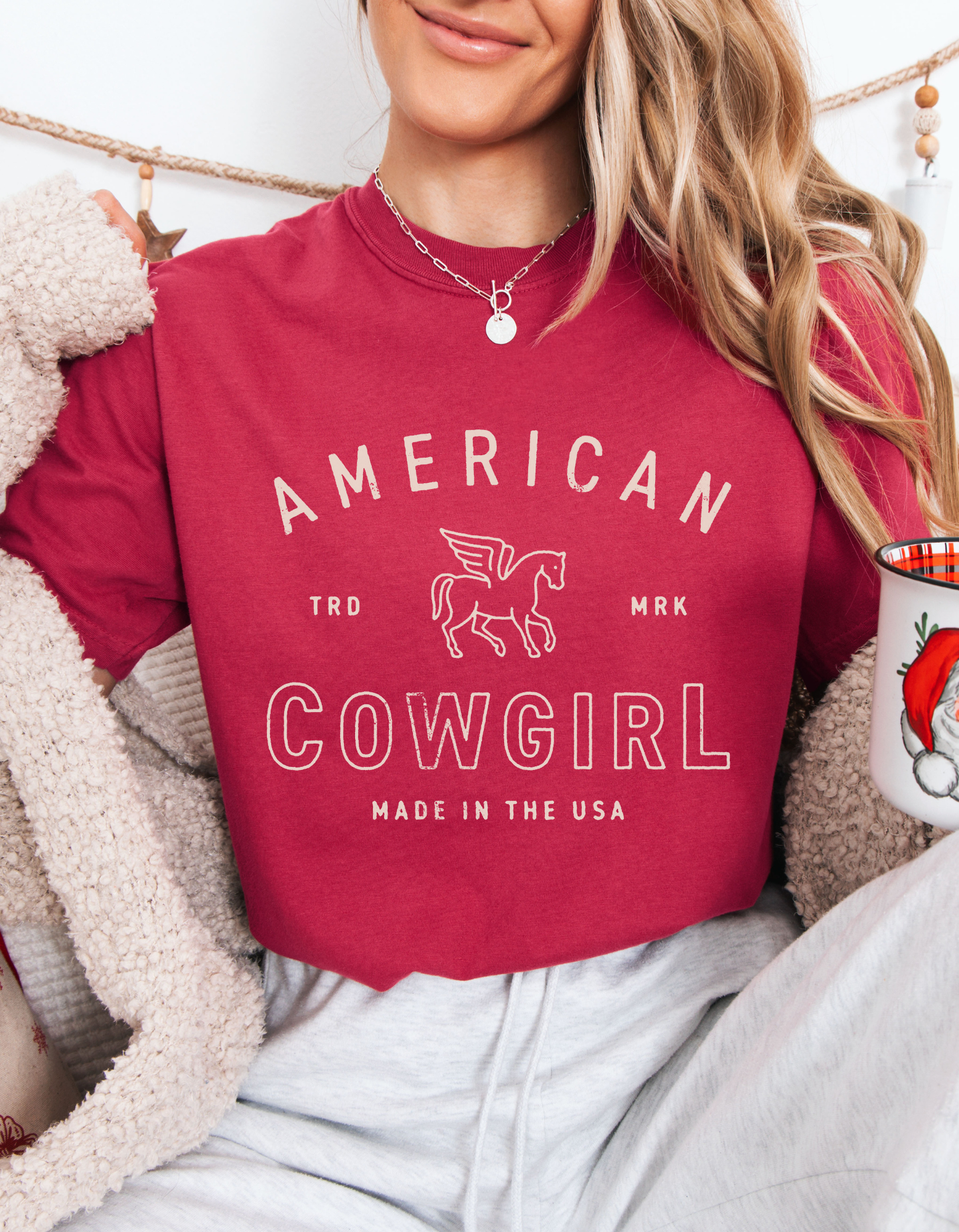 American Cowgirl Graphic Tee