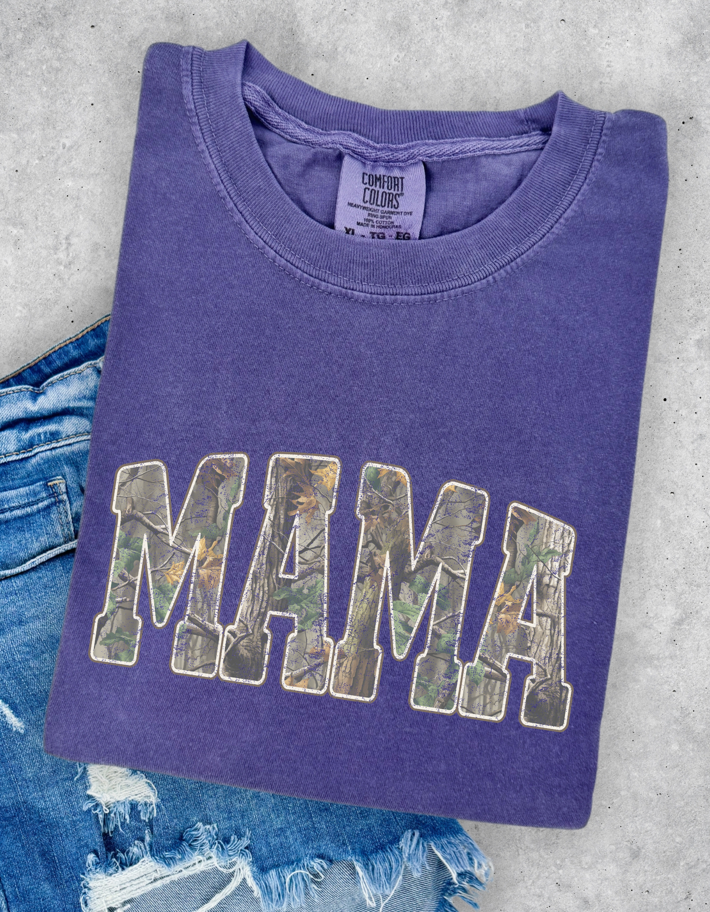 Camo Mama Graphic Tee