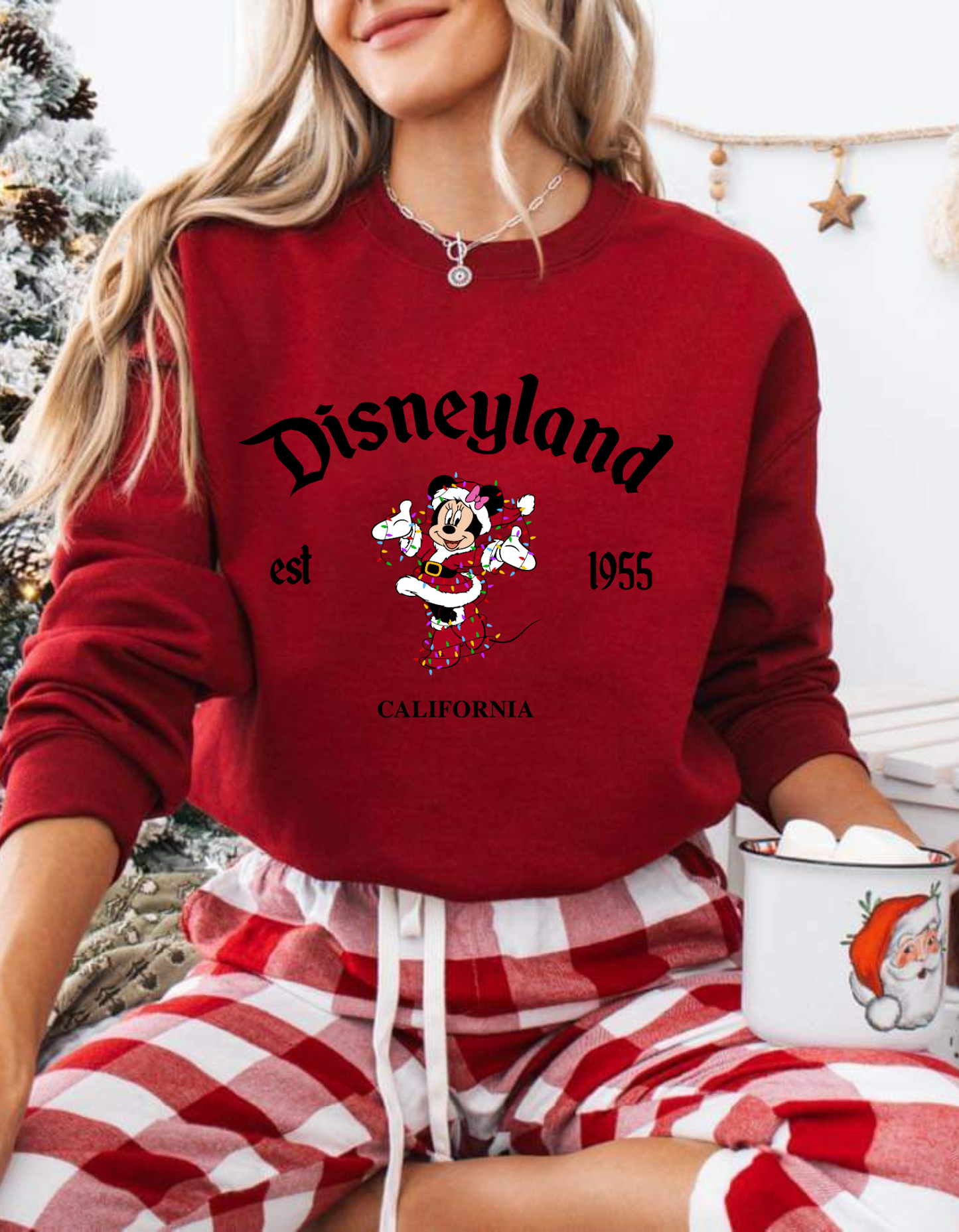 DL California Christmas Crewneck Sweater