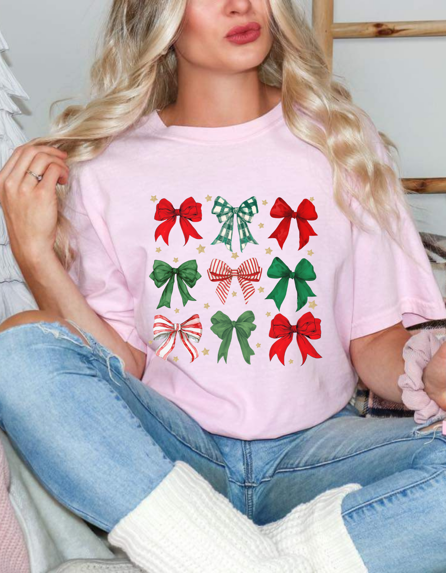 Christmas bow coquettes