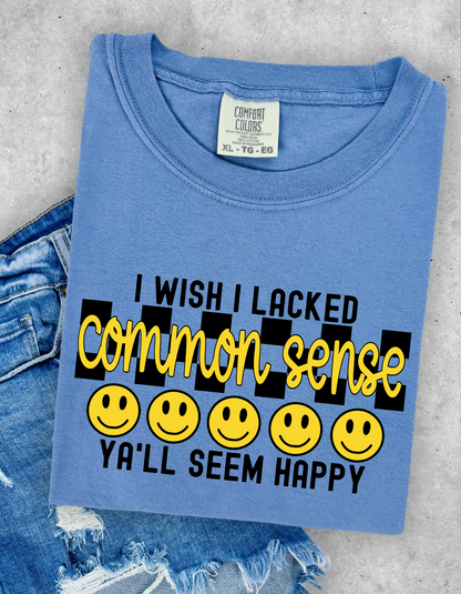 Common Sense Tshirt