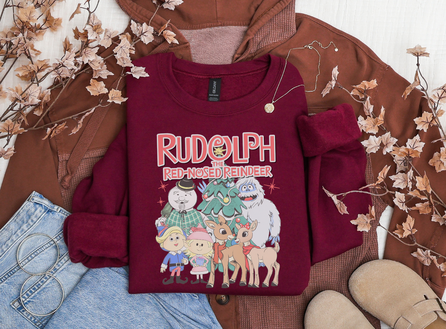 Rudolph Vintage Crewneck Sweater