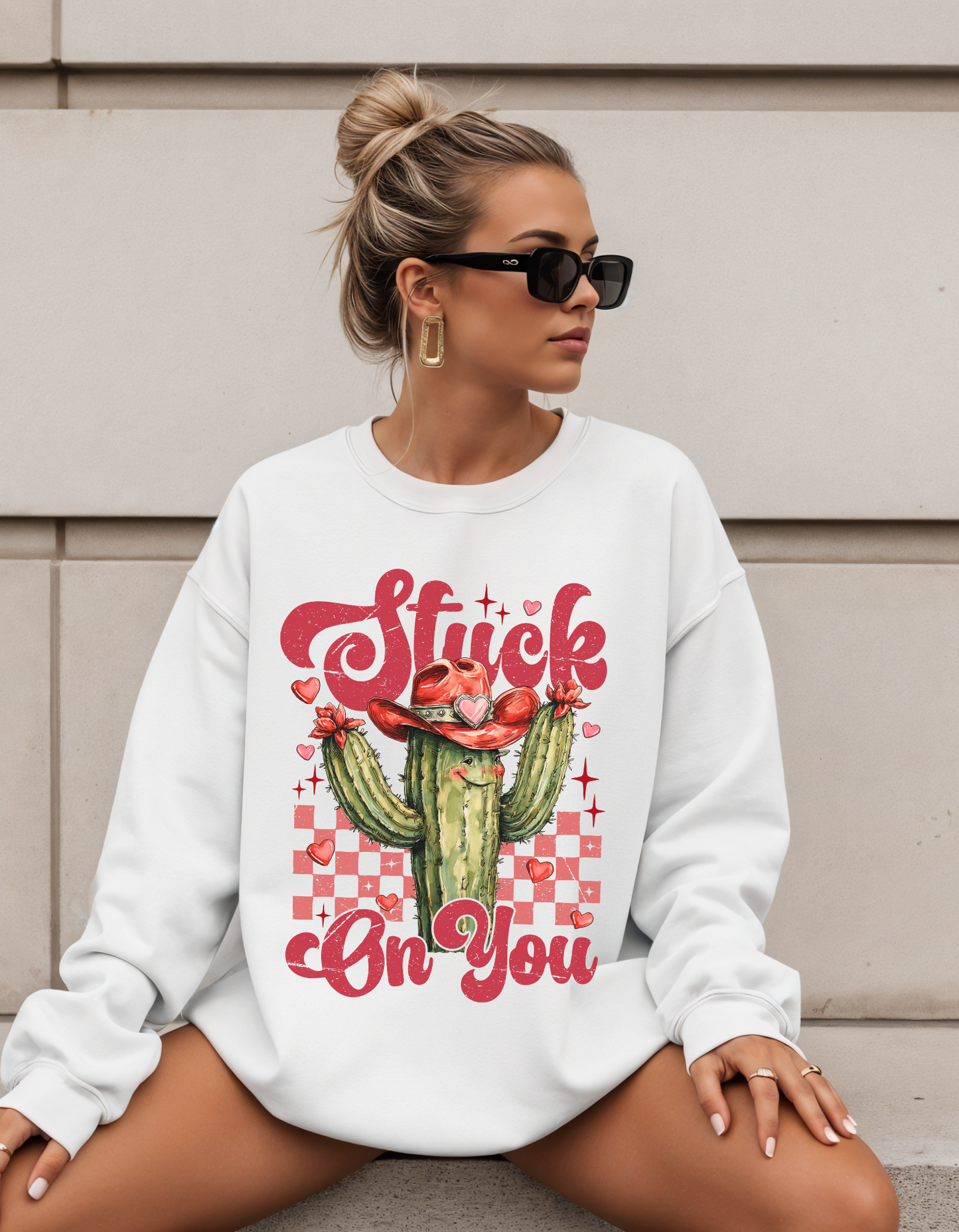 Stuck on You Crewneck sweater