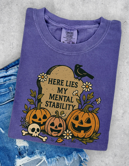 Mental stability graphic tee