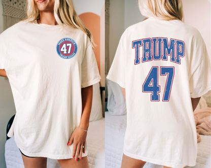 Trump 47 tee