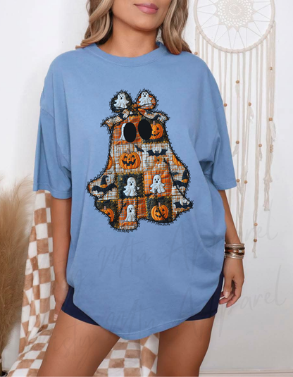 Patchwork Ghost Graphic Tee