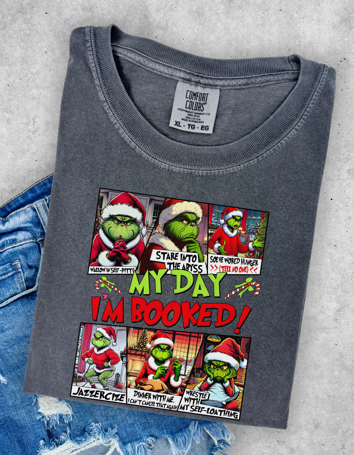 My day is booked graphic tshirt