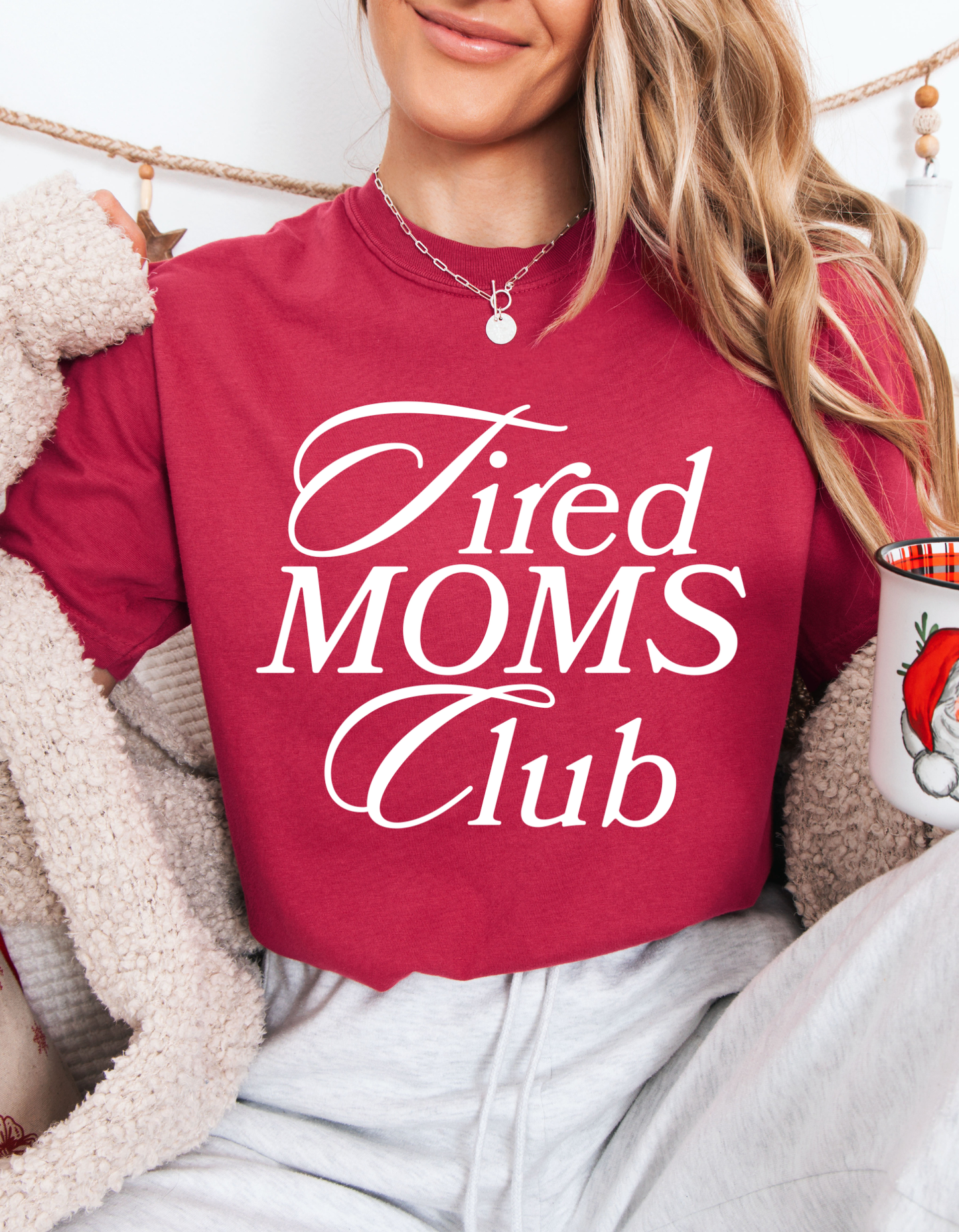 Tired Moms Club Graphic Tee