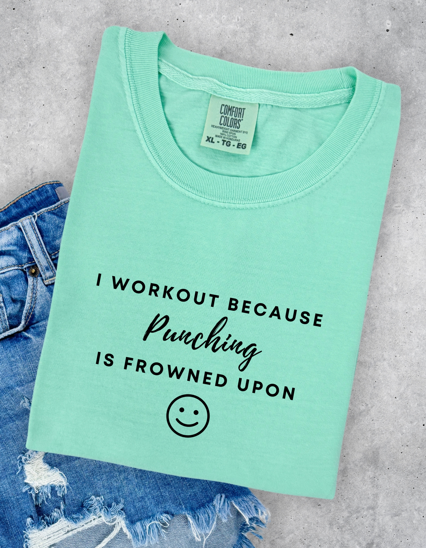 Punching is frowned upon Graphic Tshirt