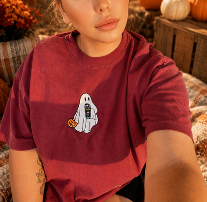 Alani Ghost Embroidered Tshirt