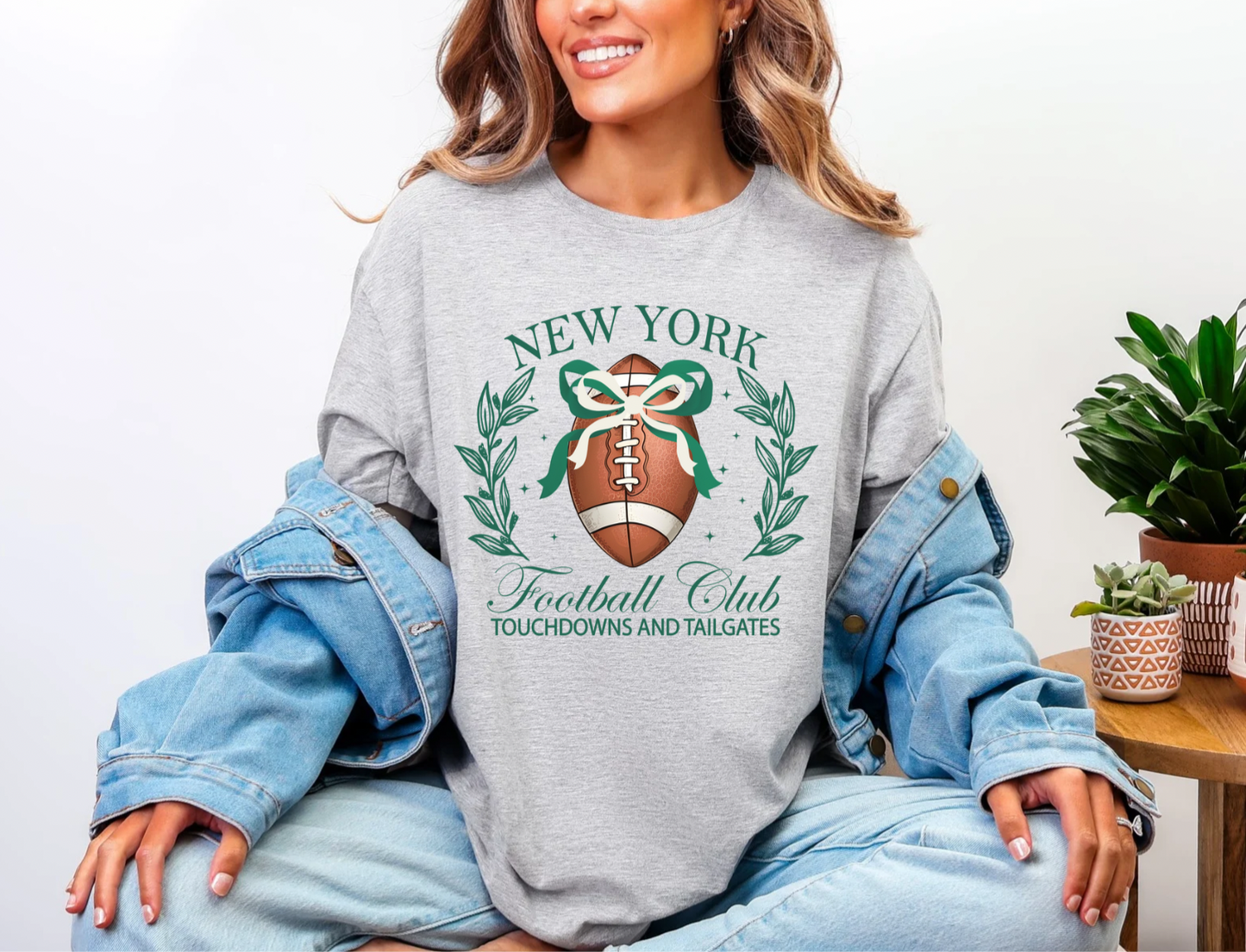 Football Team Bows Graphic Tee