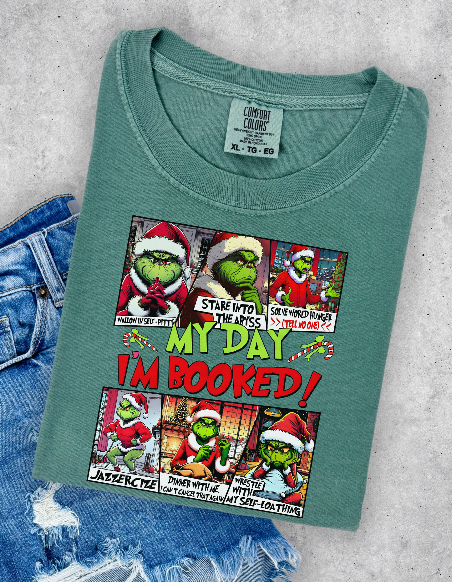 My day is booked graphic tshirt