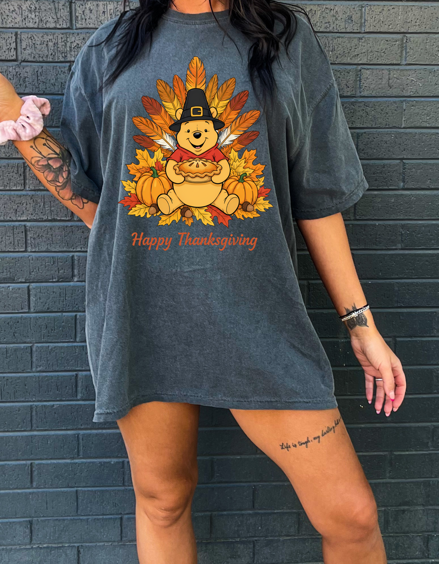 Happy Thanksgiving Pooh Tshirt