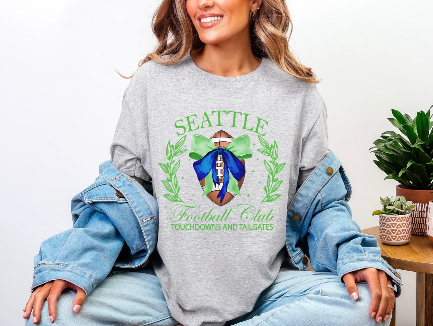 Football Team Bows Graphic Tee