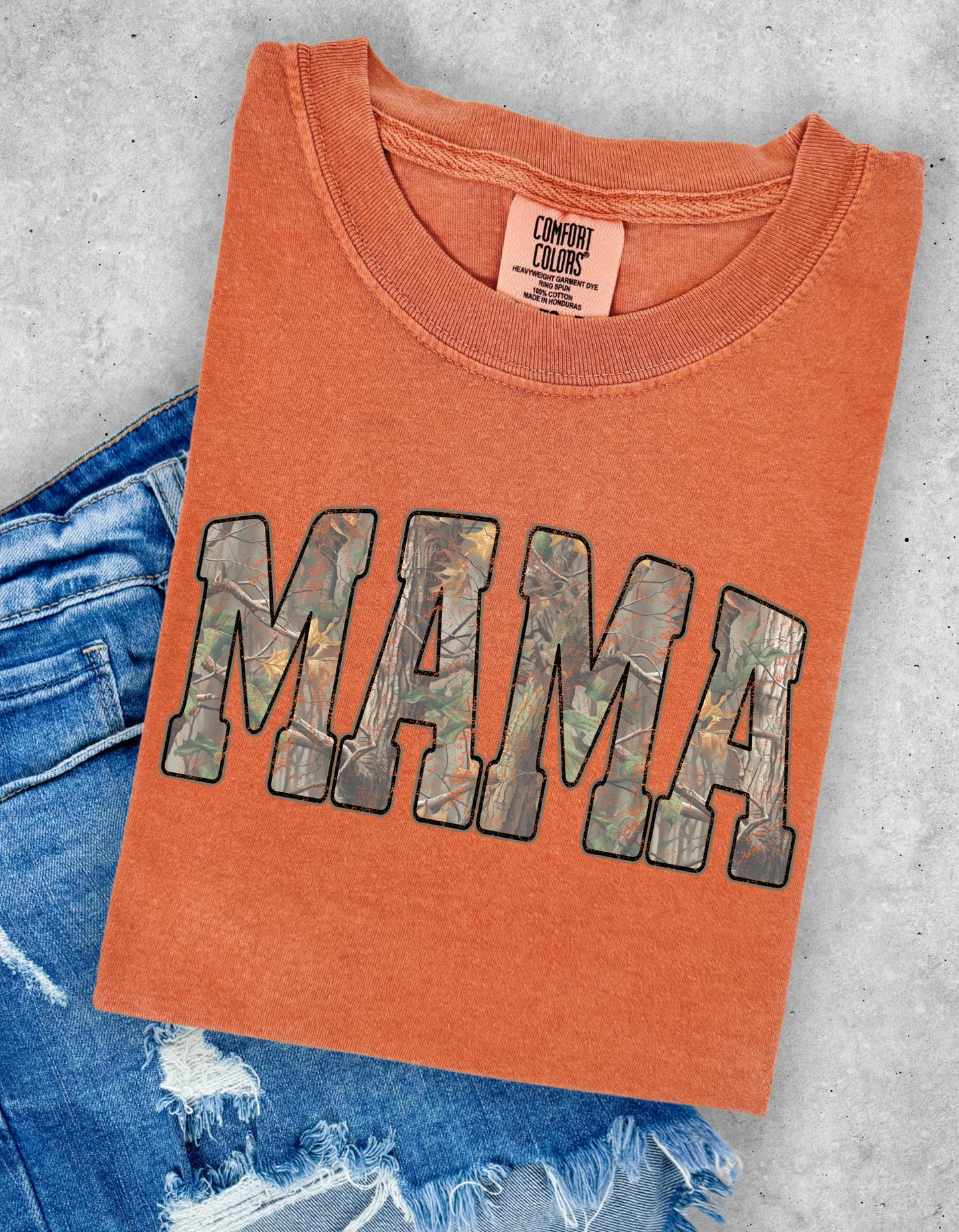Camo Mama Graphic Tee