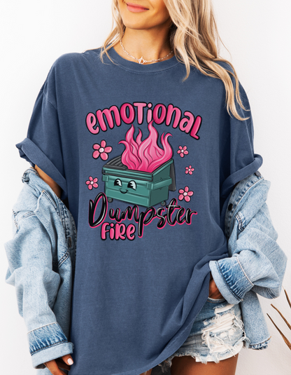 Emotional dumpster fire tshirt