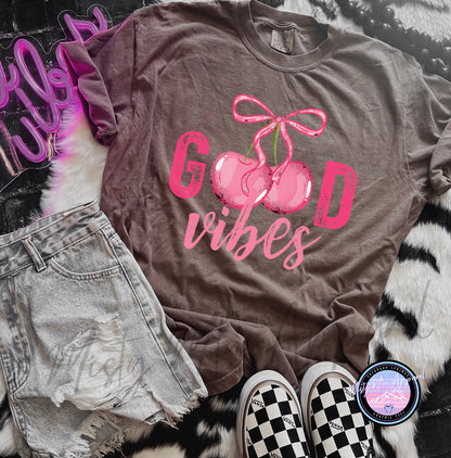 Good vibes graphic tee