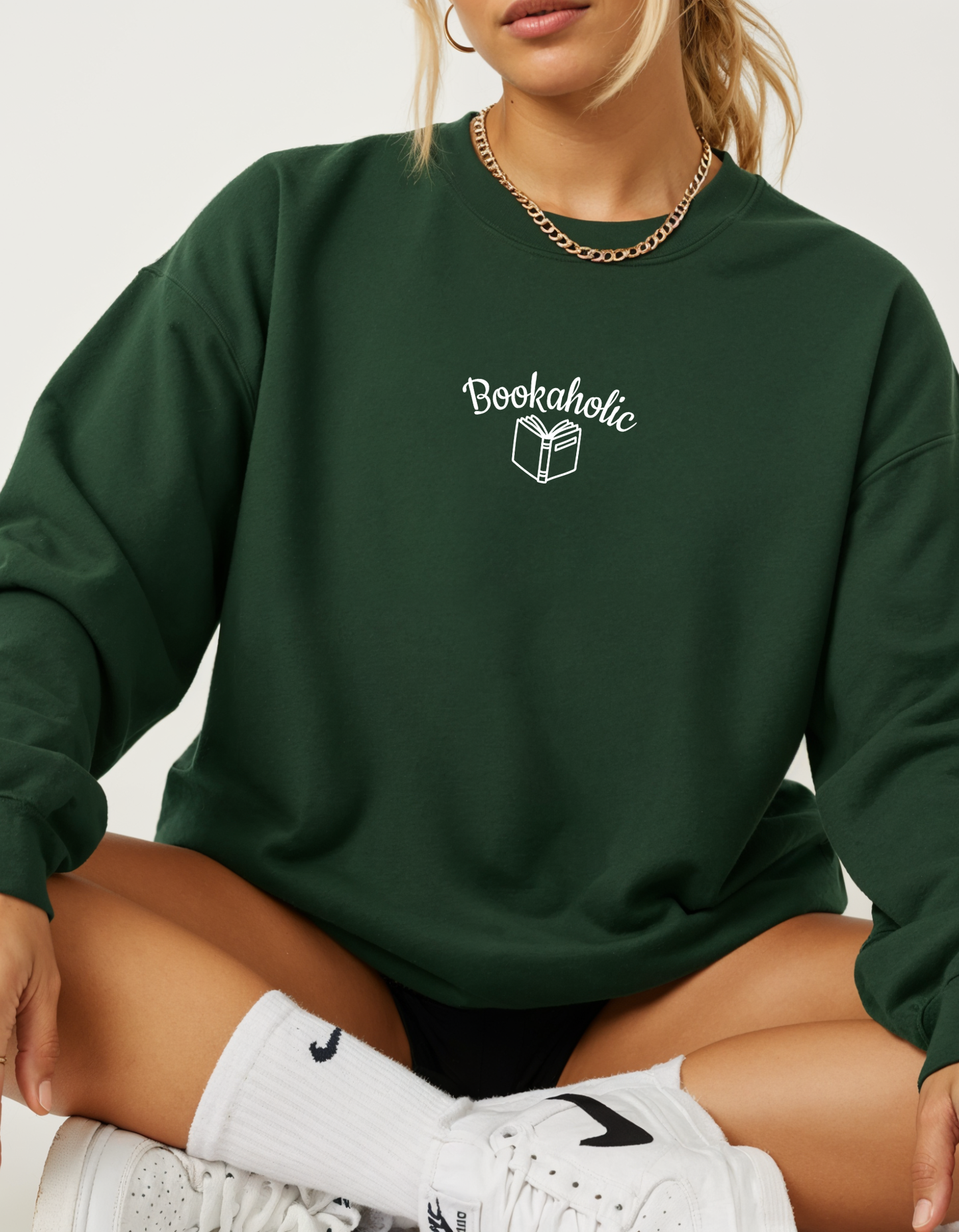 Bookaholic Crewneck sweater