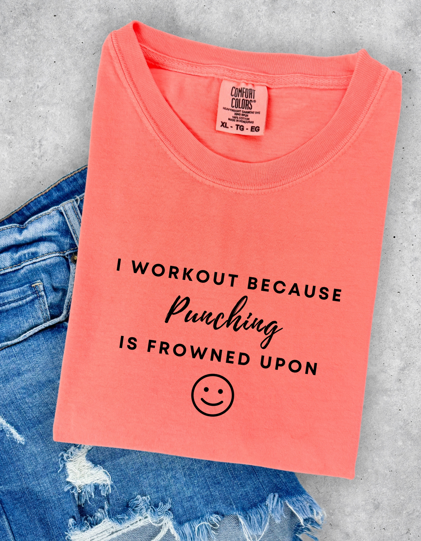 Punching is frowned upon Graphic Tshirt