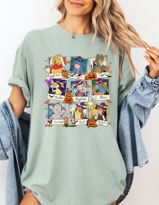 Spooky Pooh and friends tee