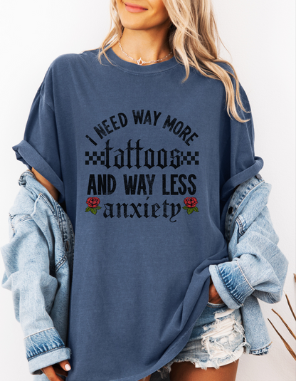 Way More Tattoos Graphic Tshirt
