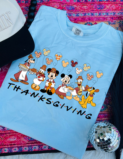 Mickey & friends Thanksgiving Tshirt
